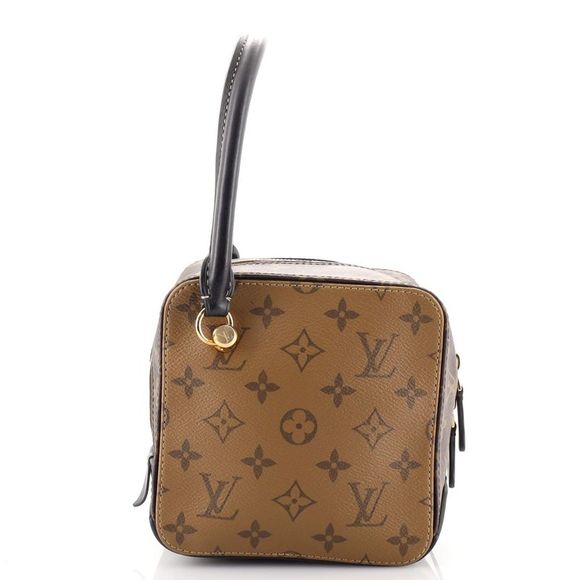 Louis Vuitton Square Bag Reverse Monogram Canvas Brown - Picture 3 of 7